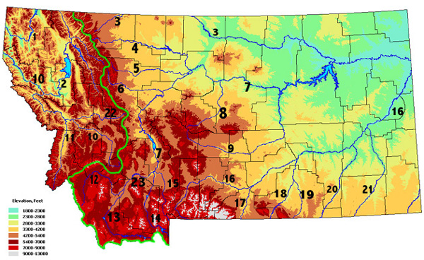 Rivers Of Montana